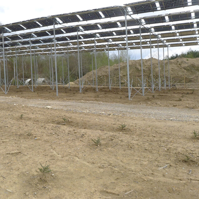 Forst-Photovoltaik-Anlage im Landkreis Sigmaringen