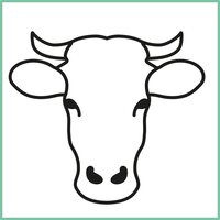 Das Symbol Rind verweist auf weitere Informationen zum Herdenschutz bei Rindern. 